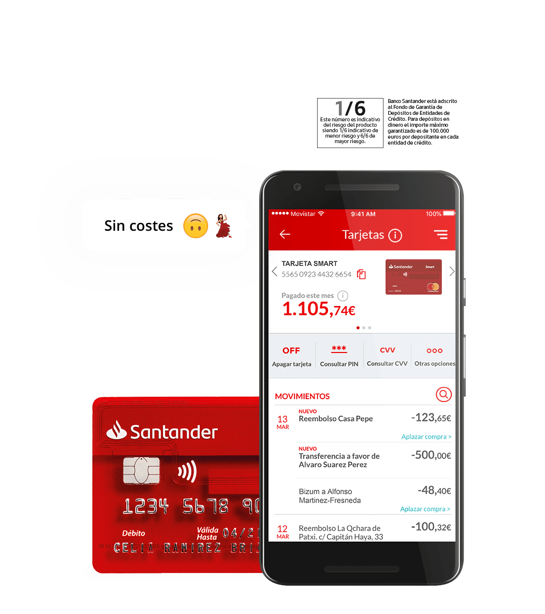 Gestiona tu cuenta joven desde la aplicación móvil de Banco Santander