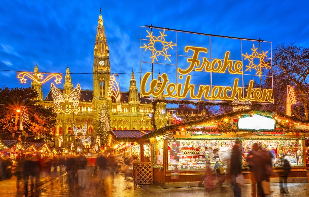 Mercadillo de Navidad en Viena